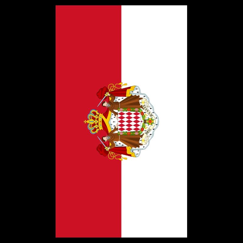 Monaco flag phone case