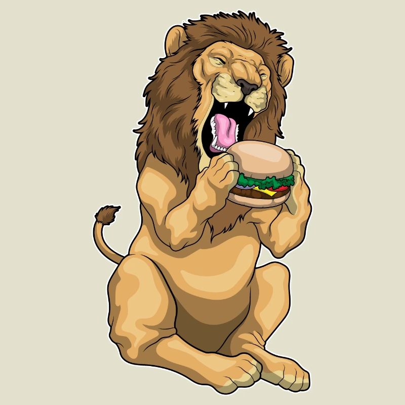Löwe Cheeseburger