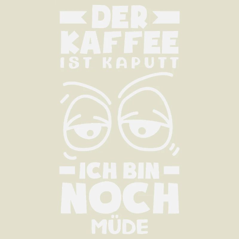 The coffee is broken – tired sleep