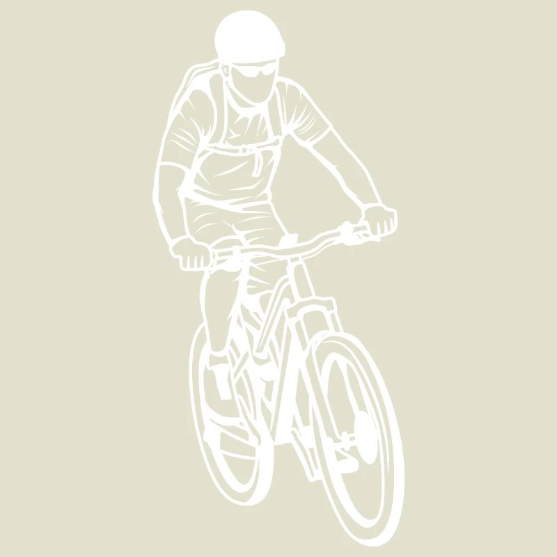 Mountain Biker Sketch