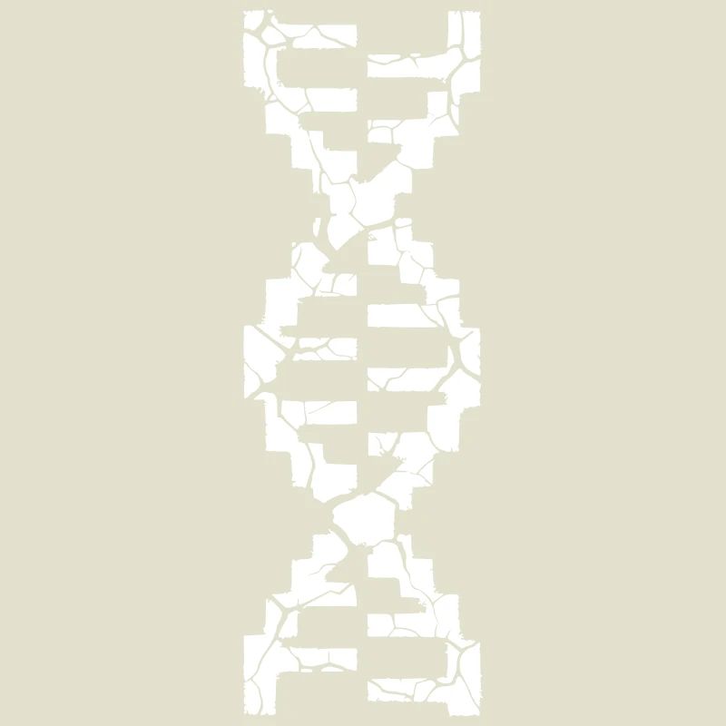 DNA Strang Gebrochen Risse