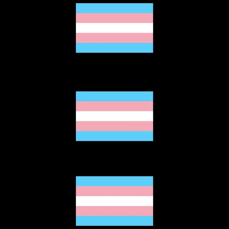 Trans Pride-Flaggen