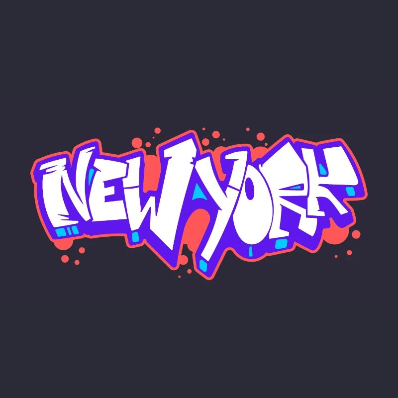 New York Horizontales Graffiti 1