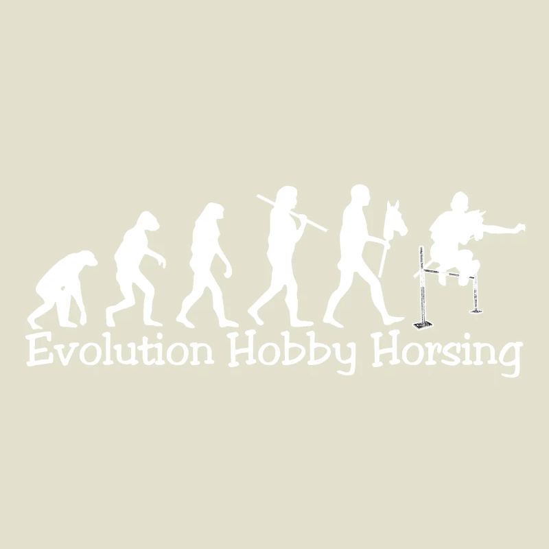 Evolution Hobby Horsing (blanc)
