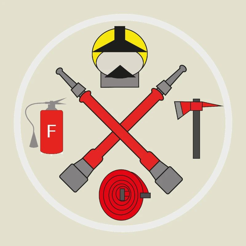 112 Fire Brigade Circle Logo