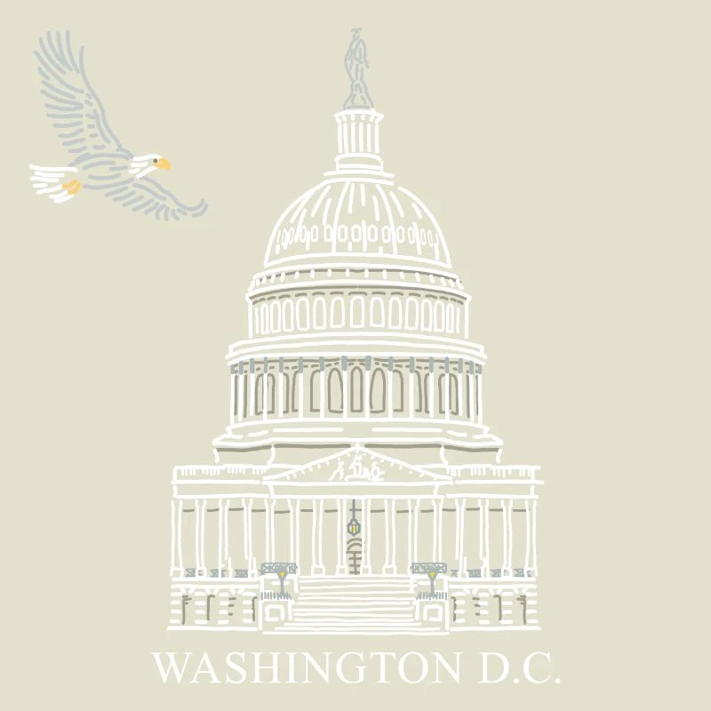 Washington D.C., Capitol Structure, Bald Eagle