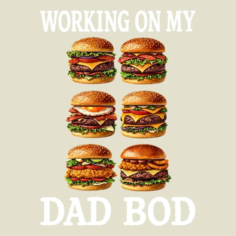 Dad Bod Burger Grid
