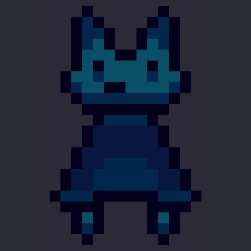 Pixel-Katze