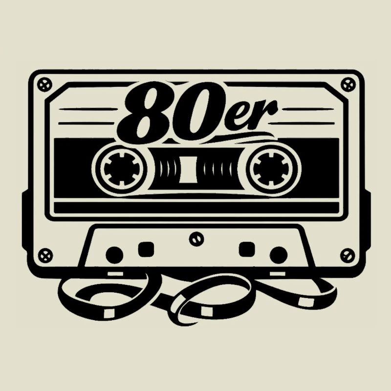 80s Cassette Retro