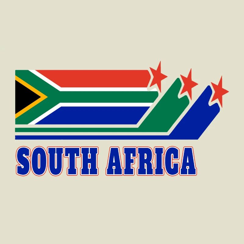 Drapeaux d'Afrique du Sud
