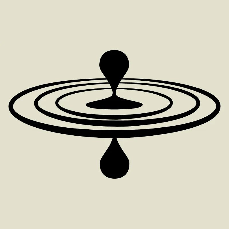 Logo de pleine conscience Drop Water