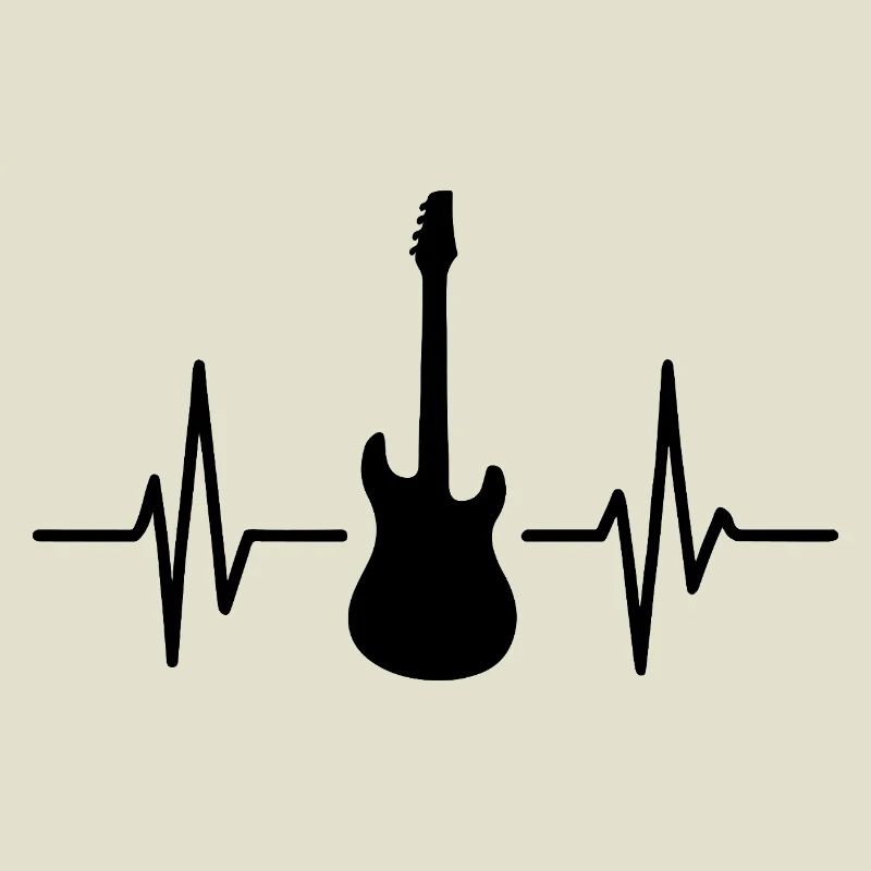 Gitarre Pulse Silhouette