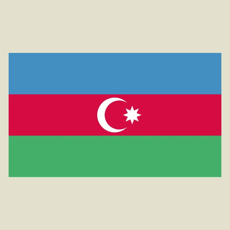 Drapeau de l’Azerbaïdjan Bayrak