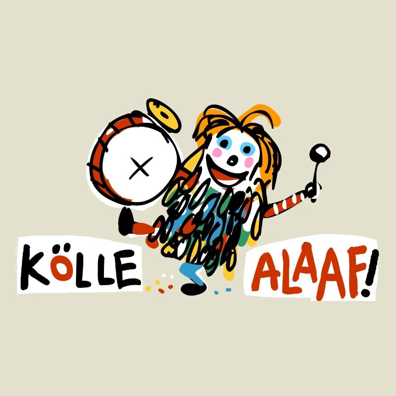 Karneval in Köln net ohne decke Tromm !