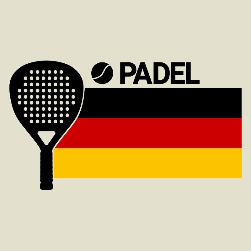 Raquette de padel | Drapeau allemand