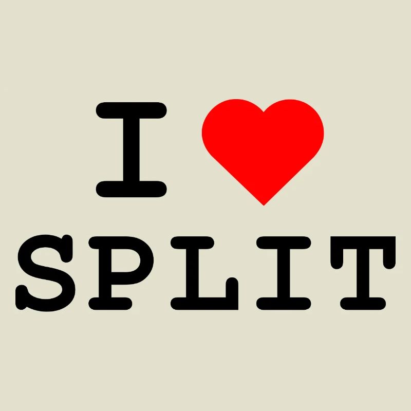J’adore Split - Ich liebe Split