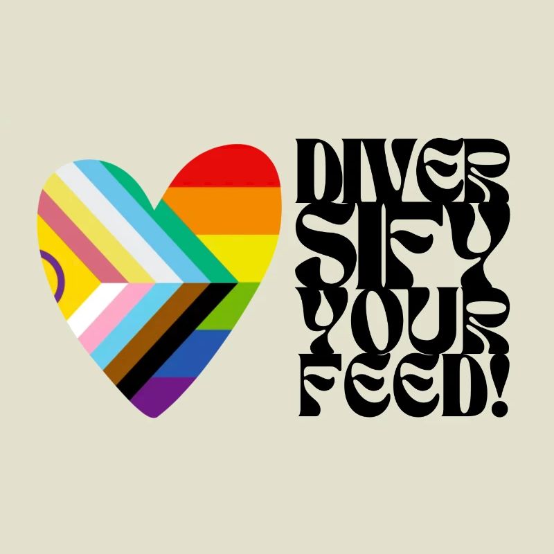🌈♿ Diversify Your Feed –Progress Pride&Disability