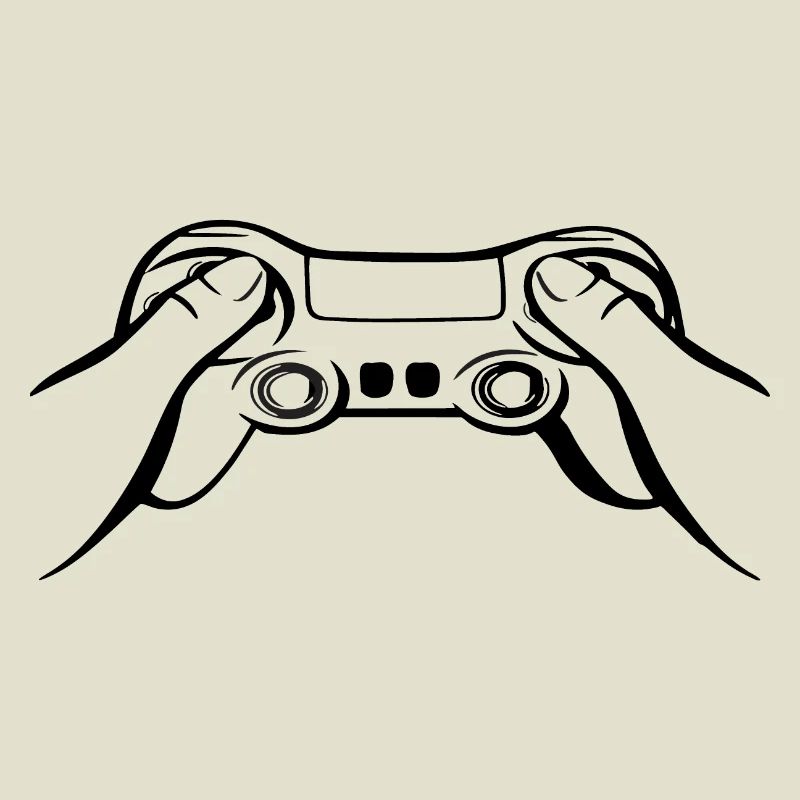 Gamecontroller schwarz