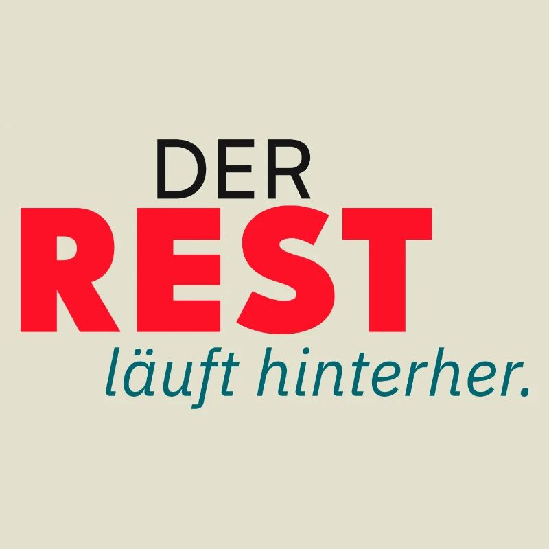 Der Rest läuft hinterher.