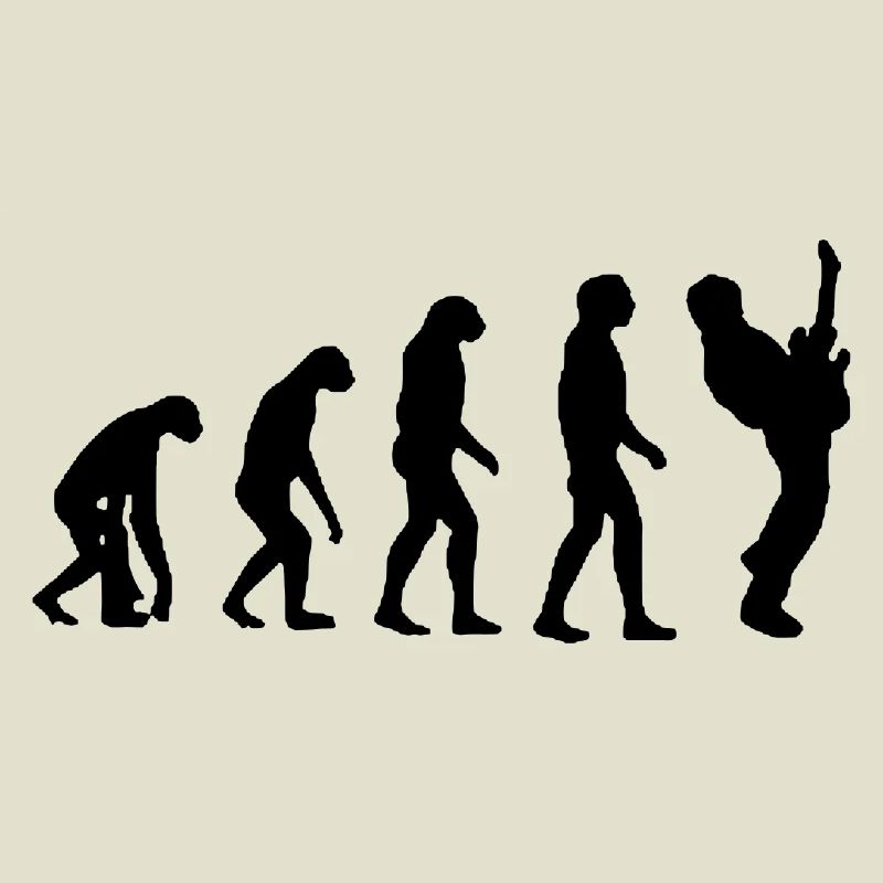 Evolution du guitariste, guitariste, musicien #