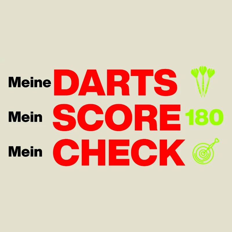 Mes fléchettes, mon score, mon chèque