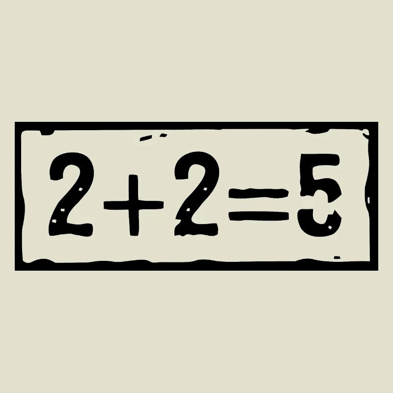 2 plus 2 égale 5