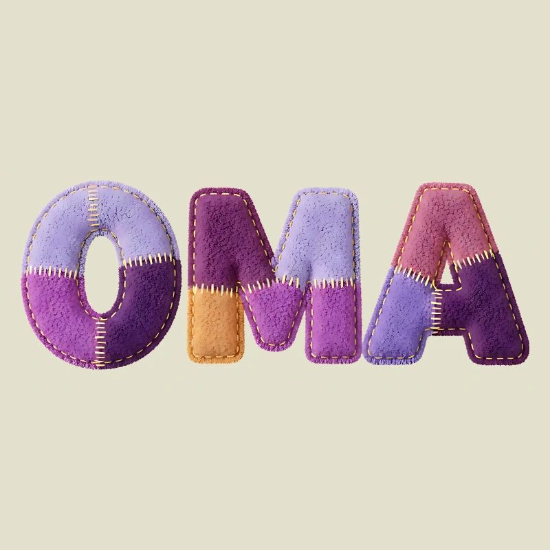 Grand-mère Patchwork Letters : Tendance majeure