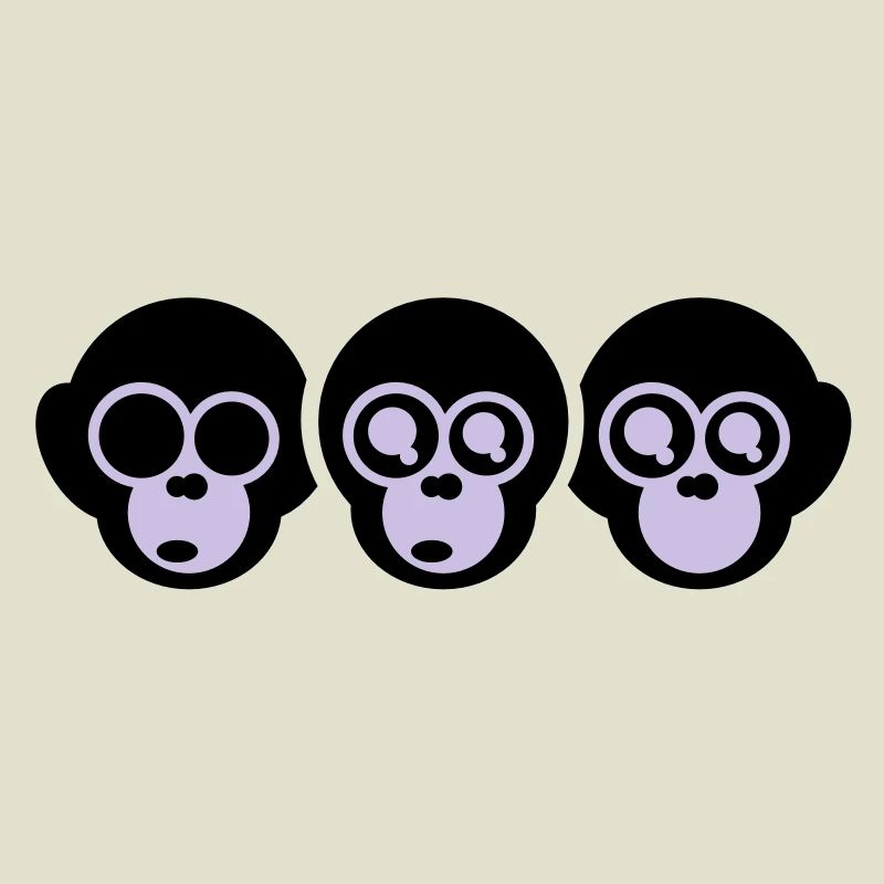 trois singes