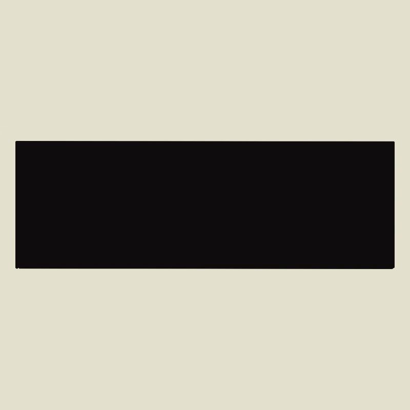 Abstract rectangle in black