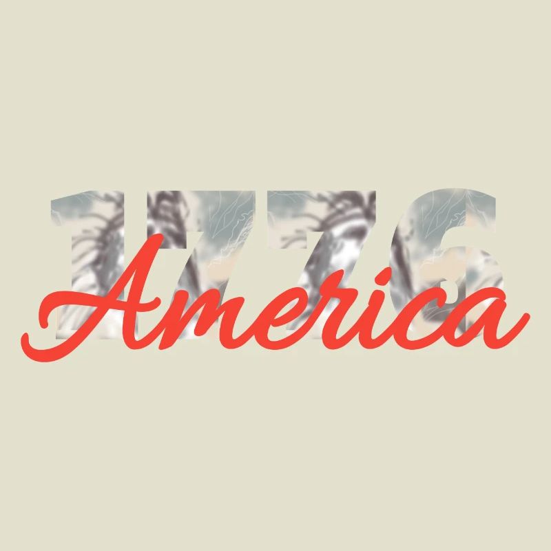 1776 America Script Overlay