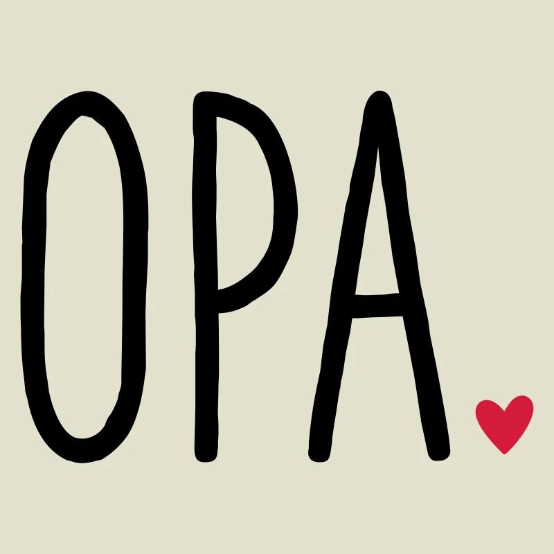 Opa Herz - Geschenk Enkel Liebe