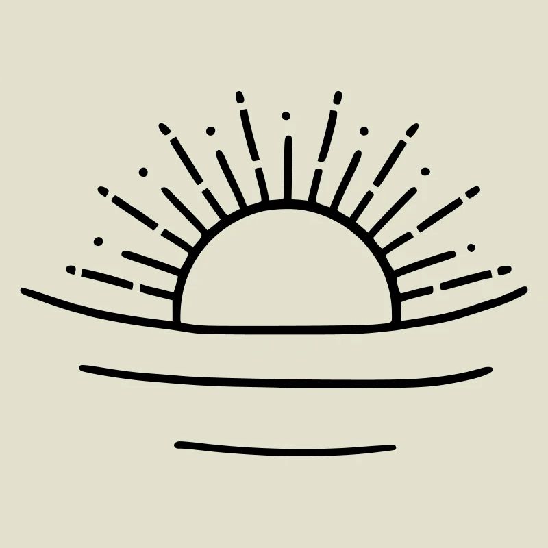 entspannte Sonne