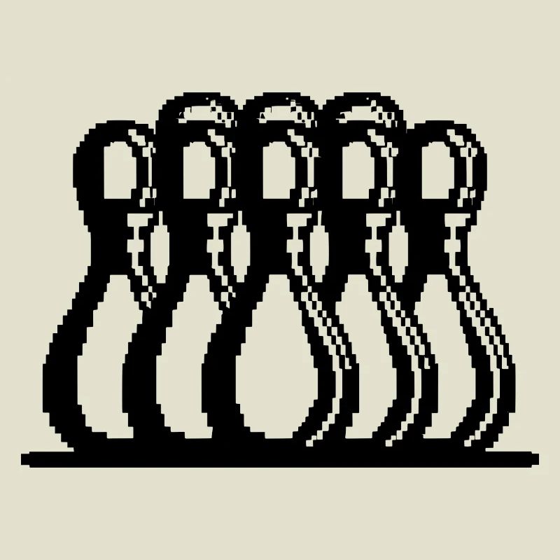 Bowling Pixel Art