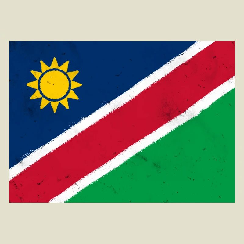 Flagge von Namibia