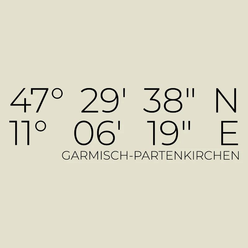 Coordinates Garmisch Partenkirchen