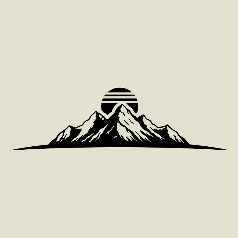 Berge Gipfel Silhouette