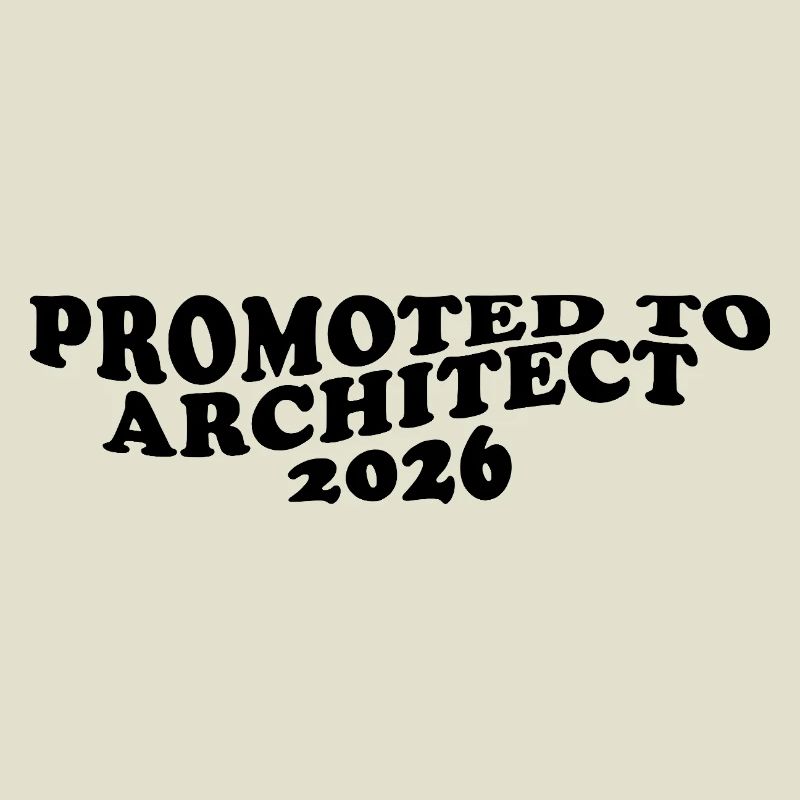Promu architecte en 2026