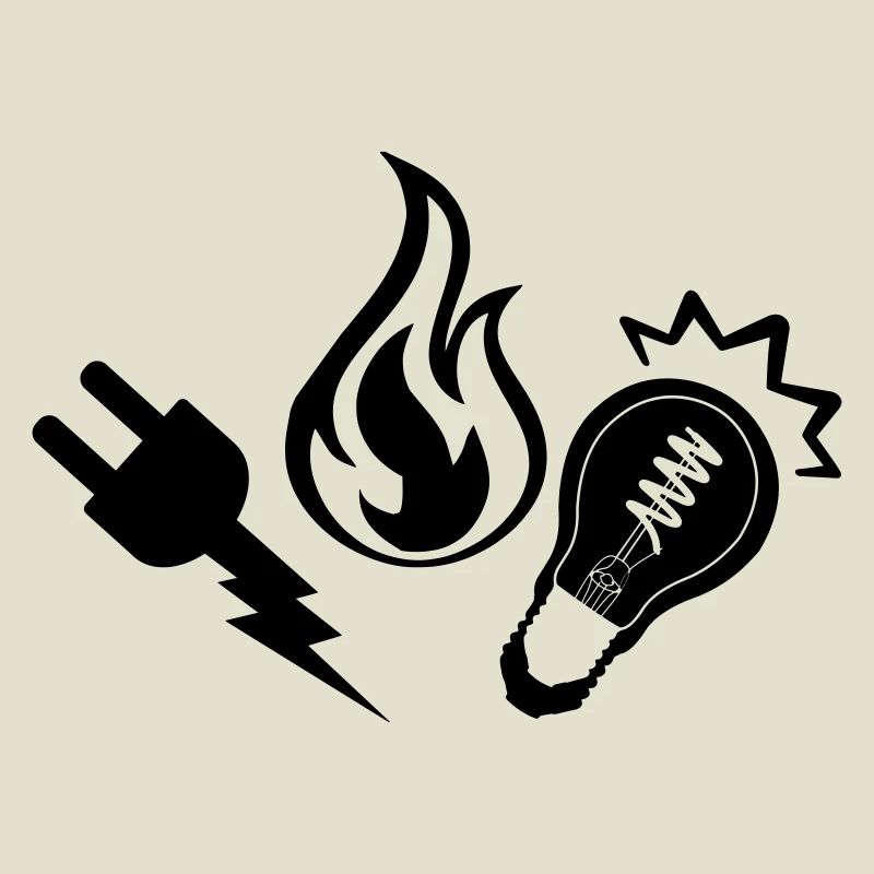 Logo électrique et chauffant