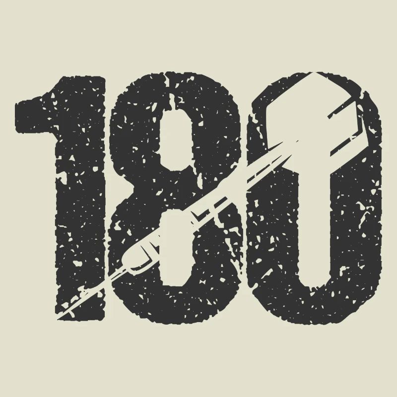 DART DARTS 180 ONEHUNDREDANDÉJOUREUR DE FLÉCHETTES RAPIDE