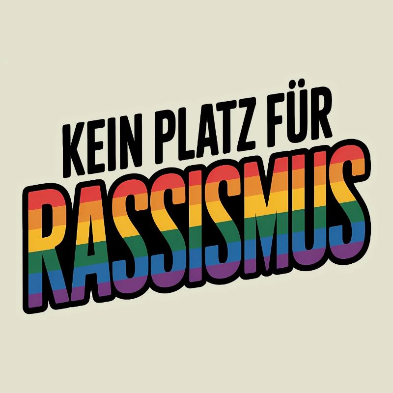 Pas de place pour le racisme - Logo Cool Pride