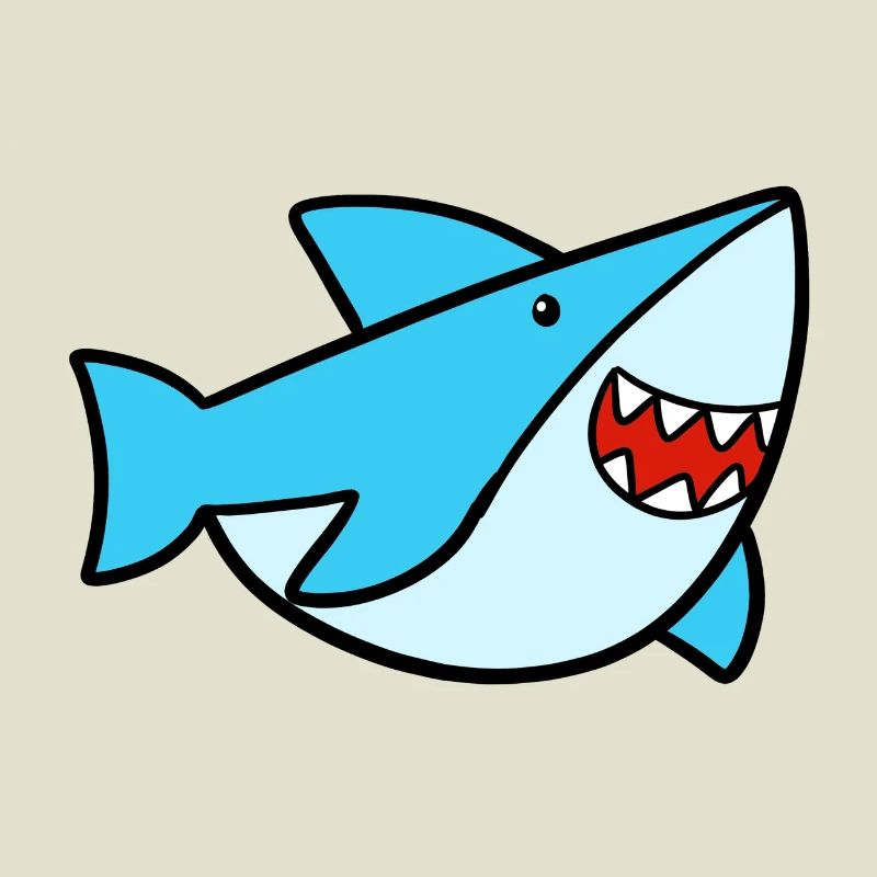 Cute shark