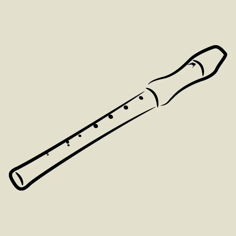 Flute Drawing