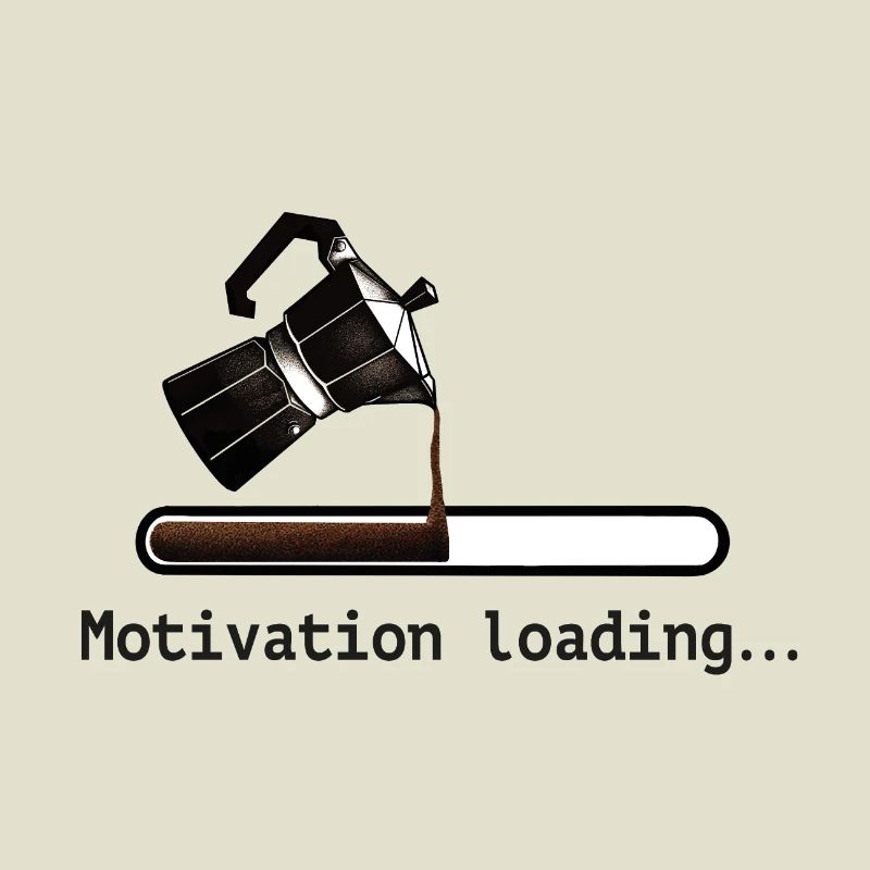 Coffee coffee pot motivation loading