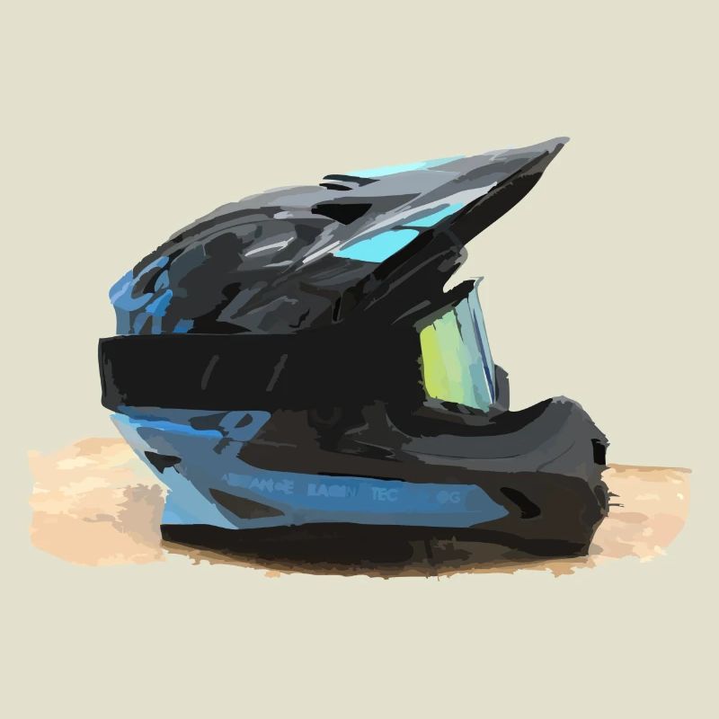 Motocross Helm