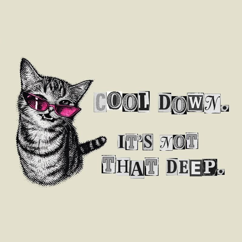 Cool Down – It’s Not That Deep Katzen Meme