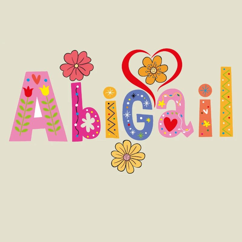 Personalisierter Abigail-Name