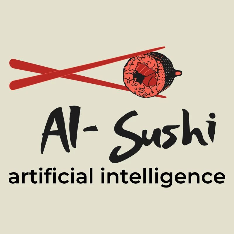 Creative sushi design with a bite