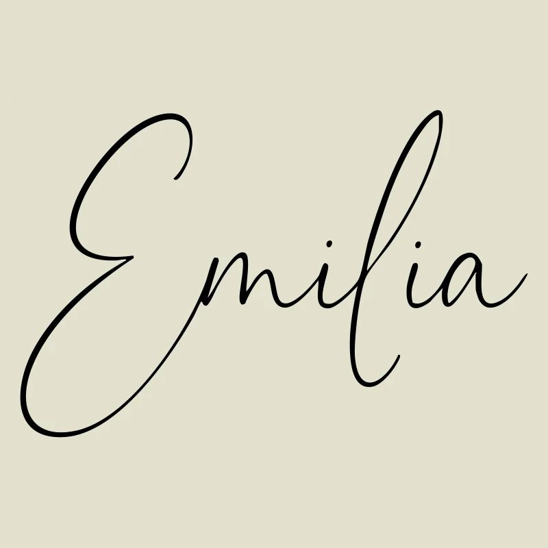 Emilia / Handwriting Design Personalized