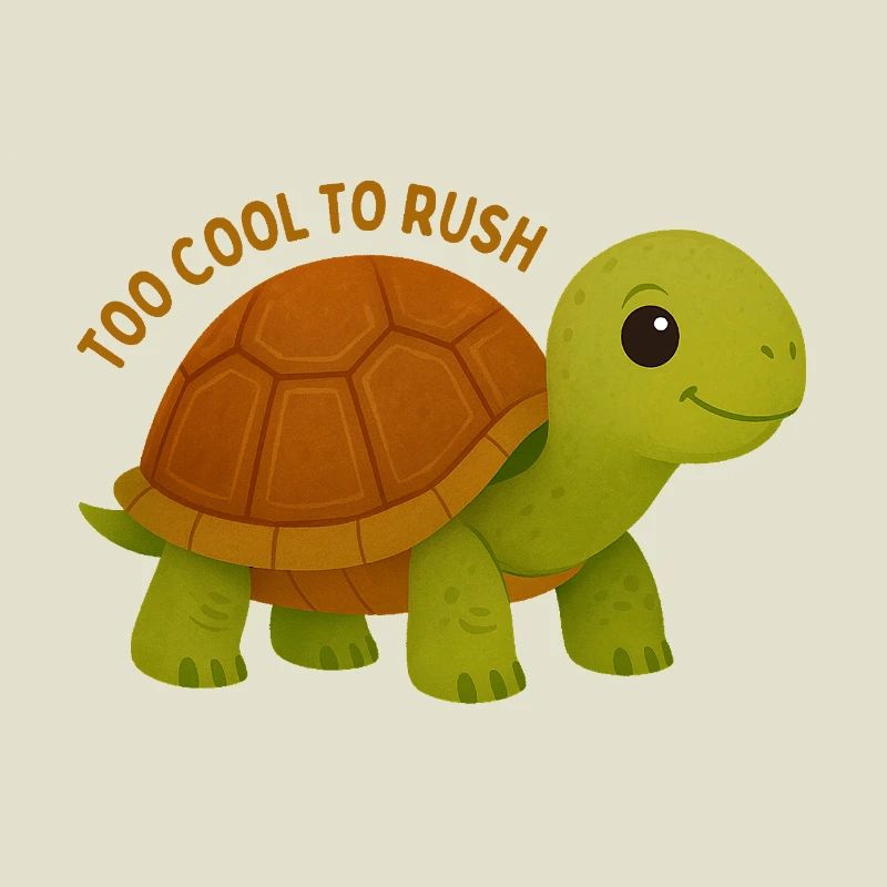 Zu cool, um Turtle zu überstürzen