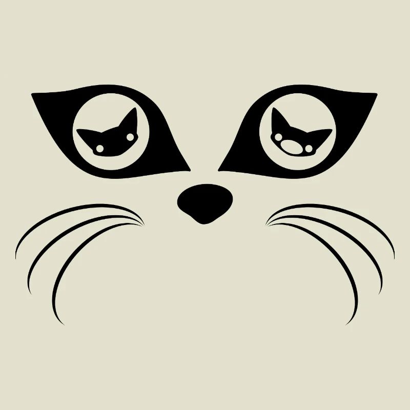 Yeux de chat (noir)